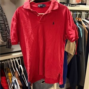 Polo by Ralph Lauren Classic Red Polo Shirt